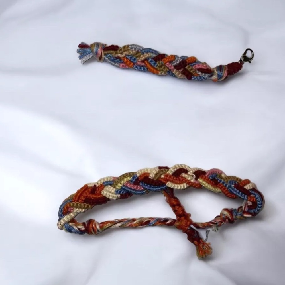 Handmade Friendship Bracelet & Key Chain match